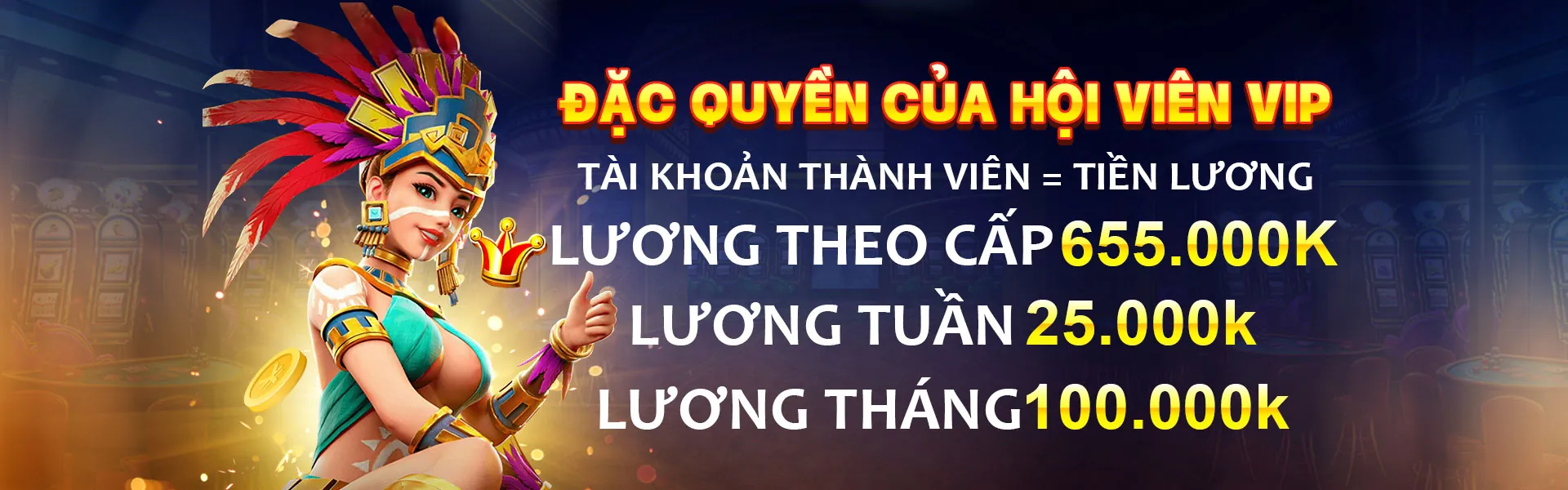 Chương trình VIP độc quyền của betvision nhà cái